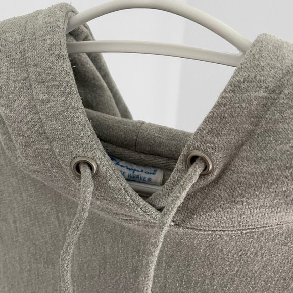 Champion Women's Reverse Weaved Hoodie, Grey, X-Large - Picture 3 of 10